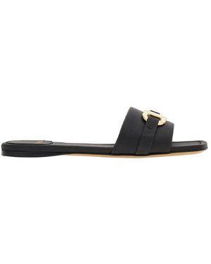 Ferragamo Leah sliders - Schwarz