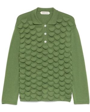 NAMACHEKO V-Neck Knitwear - Green
