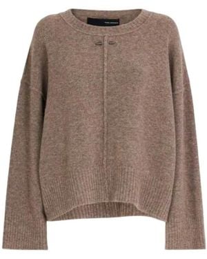 Isabel Benenato Dk13 30 Oversized Pullover - Braun