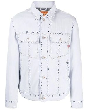 DIESEL Denim Jackets - Blue