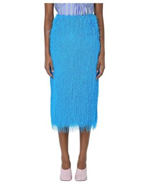Dries Van Noten Pencil Skirts - Blue