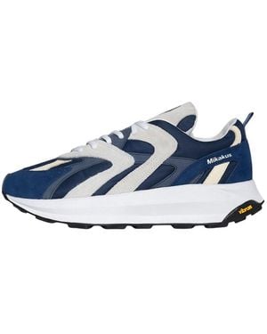 MIKAKUS Barcelona Blaues Glas Sneakers
