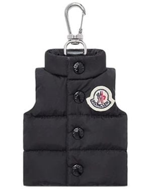 Moncler Accessoires ,Blauw ,Vest Sleutelhanger - Zwart