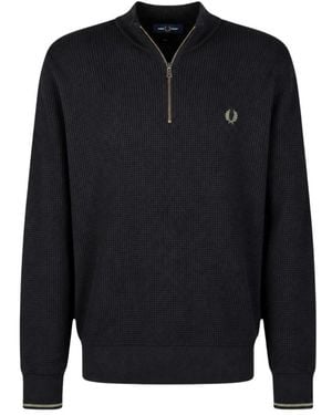 Fred Perry Zip-Throughs - Blu