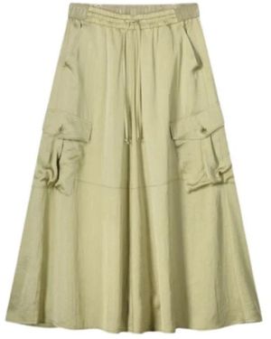 Summum Maxi Skirts - Groen