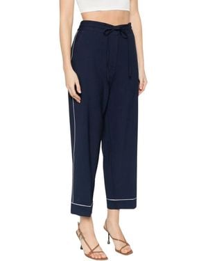 P.A.R.O.S.H. Cropped Trousers - Azul