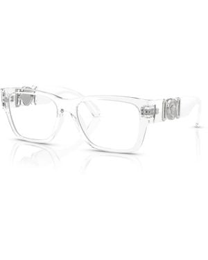 Versace Clear Optical Frames - Metallic