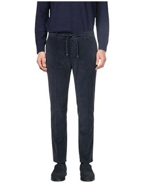 Mason's Broeken ,Blauw ,Katoen Milano Jogger