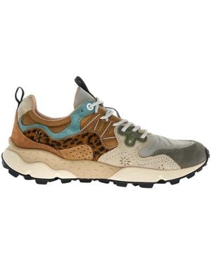 Flower Mountain Sneakers - Marron
