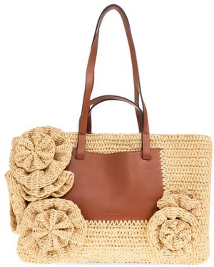 Ulla Johnson Shopper Tas Lali Floral - Metallic
