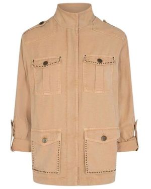 Mos Mosh Myles Drill Jacket - Naturel