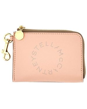 Stella McCartney Logo Zip Pouch - Pink