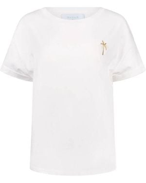 Nukus Sammie Shirt Backprint - Wit