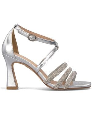 Alma En Pena. High Heel Sandals - Metallic