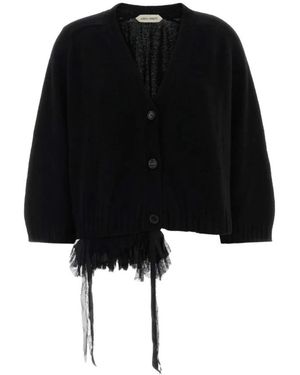 Alberta Ferretti Truien & Vesten ,Zwart ,Maglia