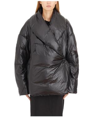 Helmut Lang Woll-cocoon-tel - Grau