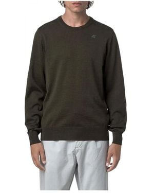 K-Way Round-Neck Knitwear - Negro