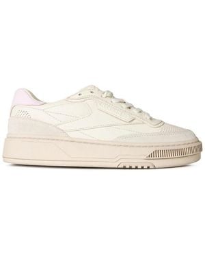 Reebok Club C Double Geo Platform Sneaker - Naturel