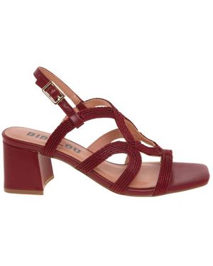 Bibi Lou High Heel Sandals - Rojo
