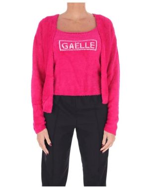 Gaelle Paris Cardigans - Rosa