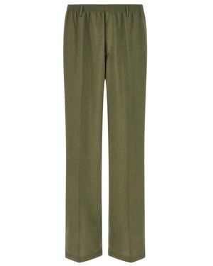 Cellar Door Straight Trousers - Green
