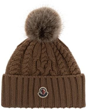 Moncler Beanies - Marrón