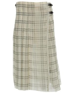 DURAZZI MILANO Midi Skirts - Grey