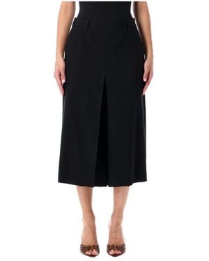 Saint Laurent Midi Skirts - Black