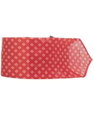 Kiton Ties - Red