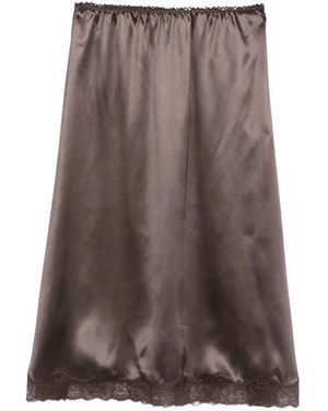 Magda Butrym Midi Skirts - Brown