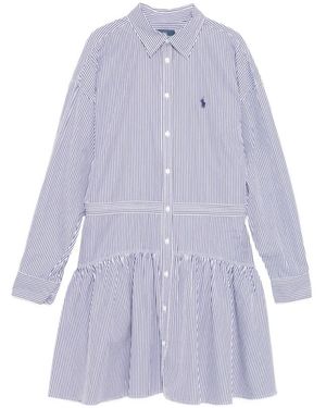 Polo Ralph Lauren Kleedjes ,Blauw ,Korte Jurk - Paars