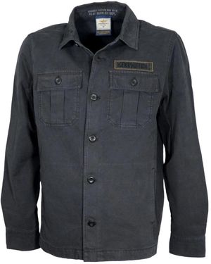 Aeronautica Militare Light Jackets - Blue