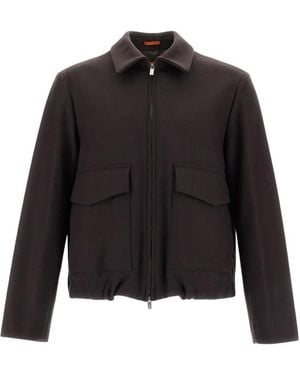 Barena Bomber Jackets - Nero