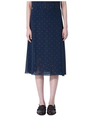 Acne Studios Midi Skirts - Azul