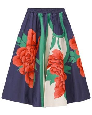 La DoubleJ Midi Skirts - Blue