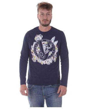 Versace Jeans Couture Mars Jersey Sweater Pullover - Blau
