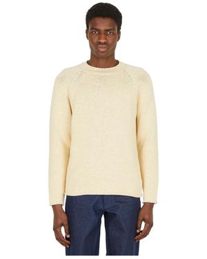 Sky High Farm Round-Neck Knitwear - Natural