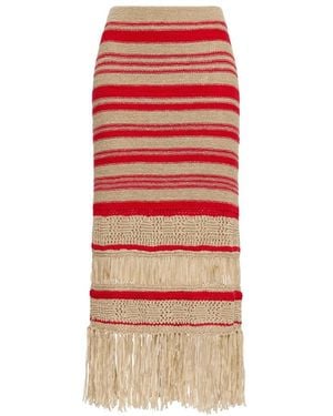 Maliparmi Maxi Skirts - Red