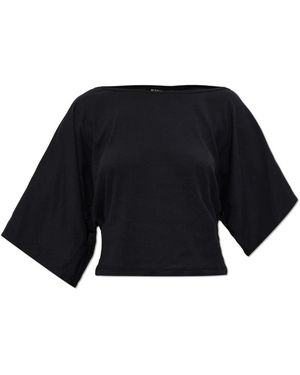 MISBHV Top Met Mouwsplitten - Zwart