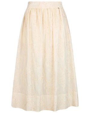 Liu Jo Midi Skirts - Natural
