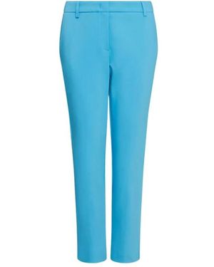 Marella Cropped Trousers - Blauw