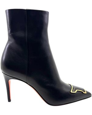 Santoni Heeled Boots - Azul