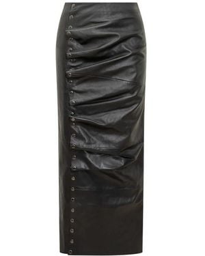ROTATE BIRGER CHRISTENSEN Leather Skirts - Black