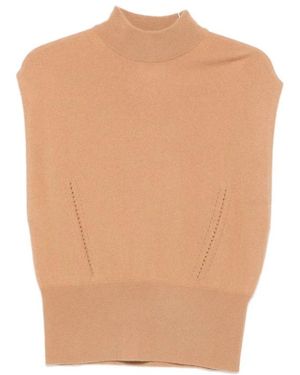 Semicouture Turtlenecks - Neutro