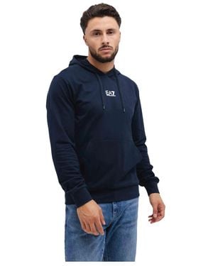 Emporio Armani Hoodies - Blue