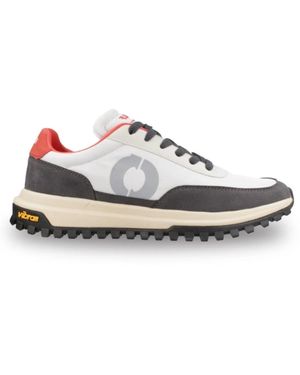 Ecoalf Tricolor Sneakers Met Vibram Zool - Wit