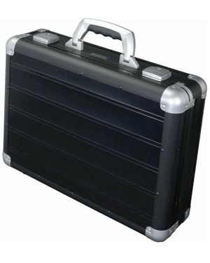 Alassio® Attache Laptoptasche - Schwarz