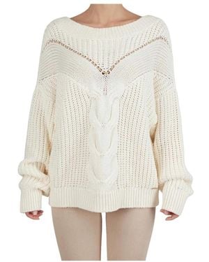 Kiton Round-Neck Knitwear - Blanco