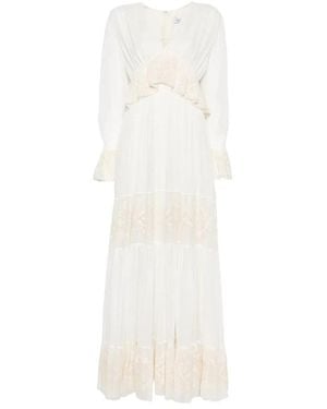 Raquel Diniz Maxi Kleider - Weiß