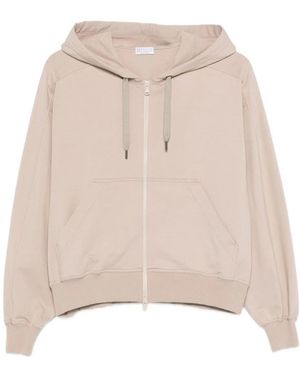 Brunello Cucinelli Zip-Throughs - Naturel